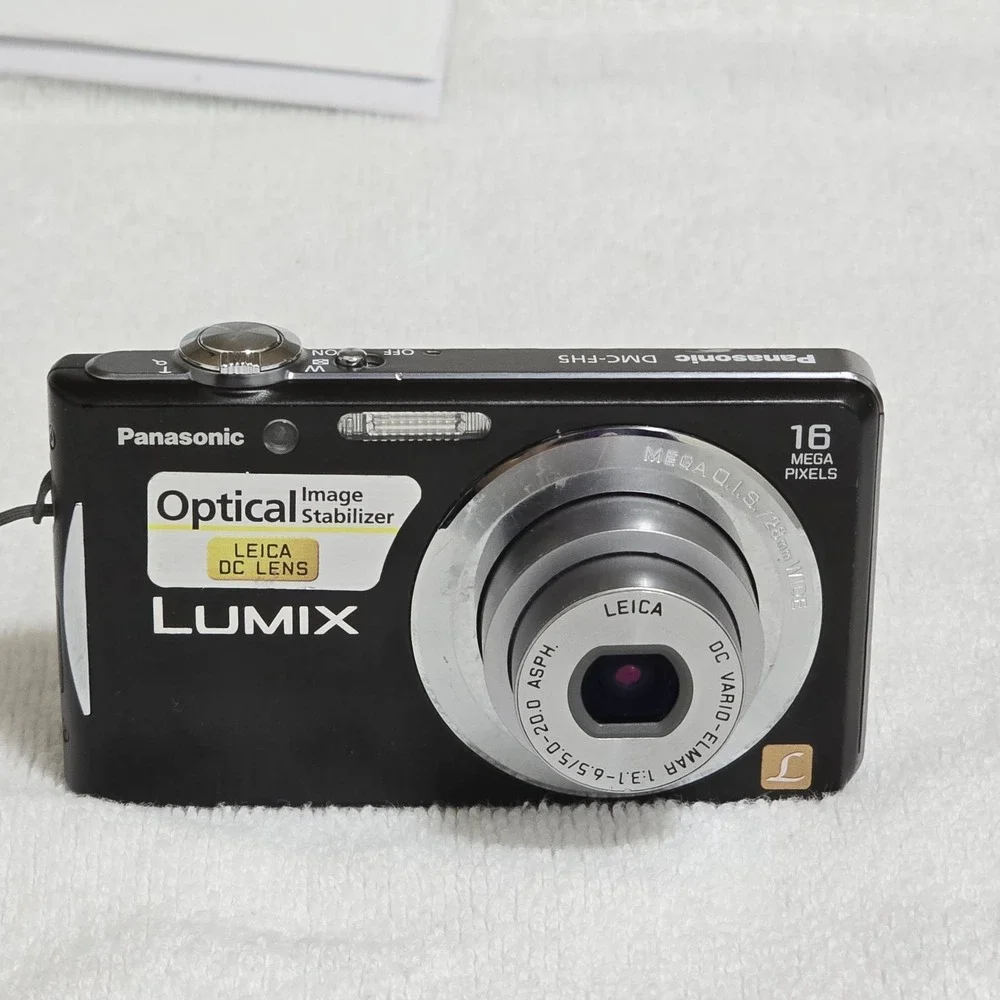 Panasonic LUMIX DMC-FH5 Compact Digital camera Black Works BUT READ‎